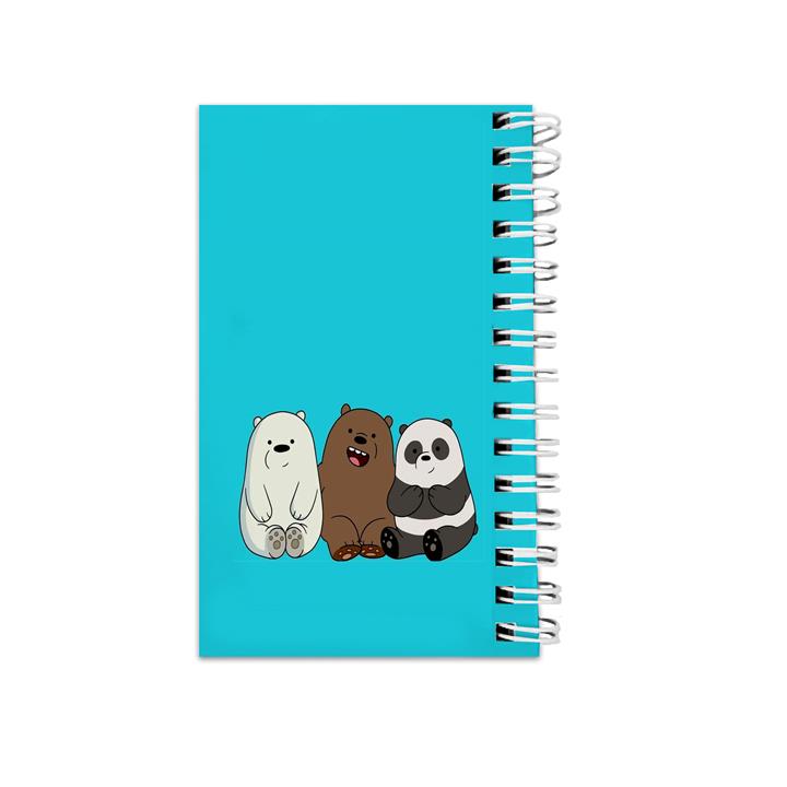 دفترچه یادداشت مدل to do list طرح خرس و پاندا کد abc-8769